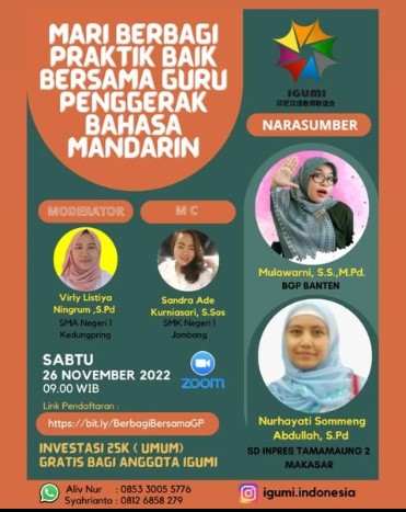 Mari Berbagi Praktik Baik Bersama Guru Penggerak